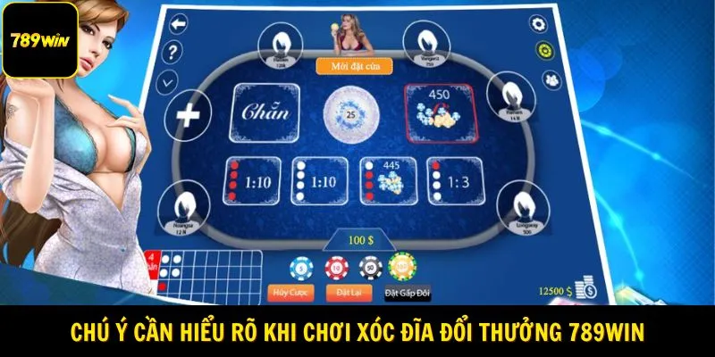 Chú ý cần hiểu rõ khi chơi xóc đĩa đổi thưởng 789WIN