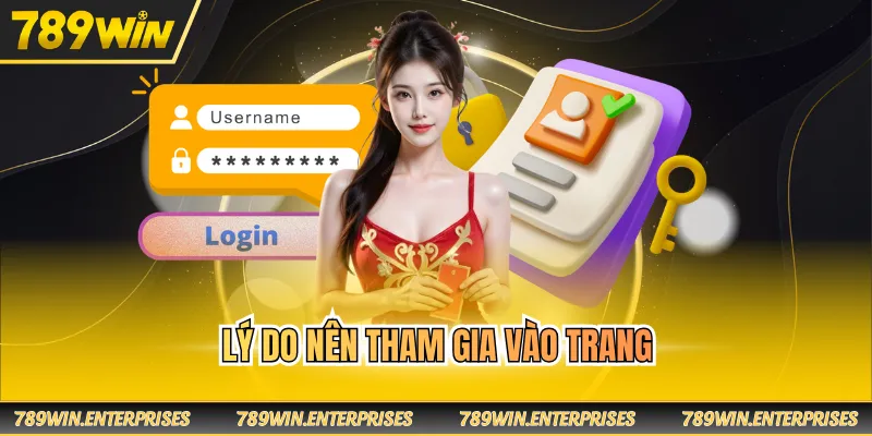 Lý do nên tham gia vào trang